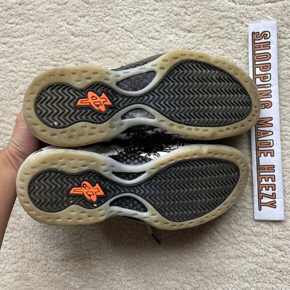 [US 10.5] NIKE AIR FOAMPOSITE ONE Shattered Backboard Shoes Black White main image 5